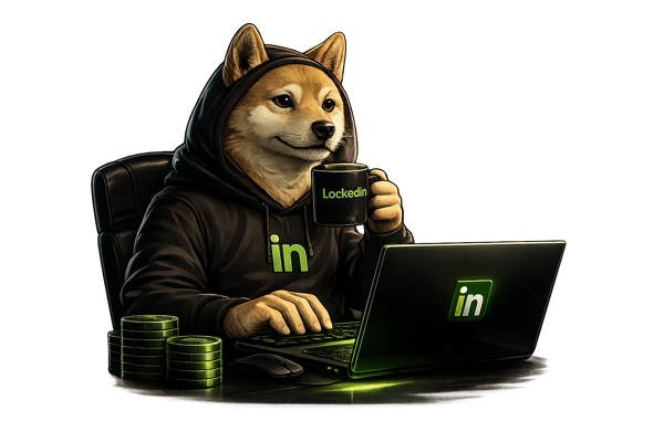 Lockedin mascot